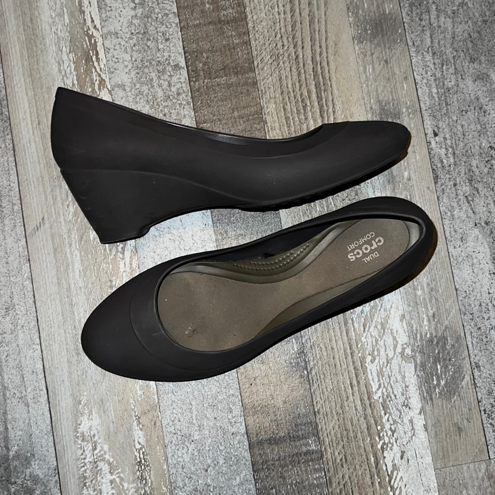 Used Crocs Wedges